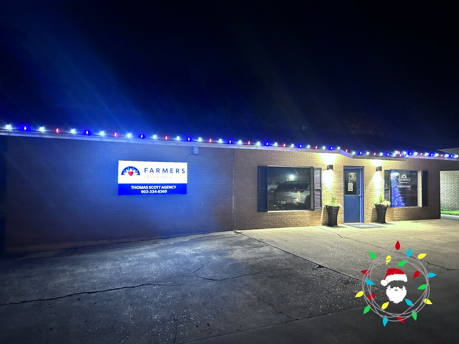 Custom residential Christmas lights